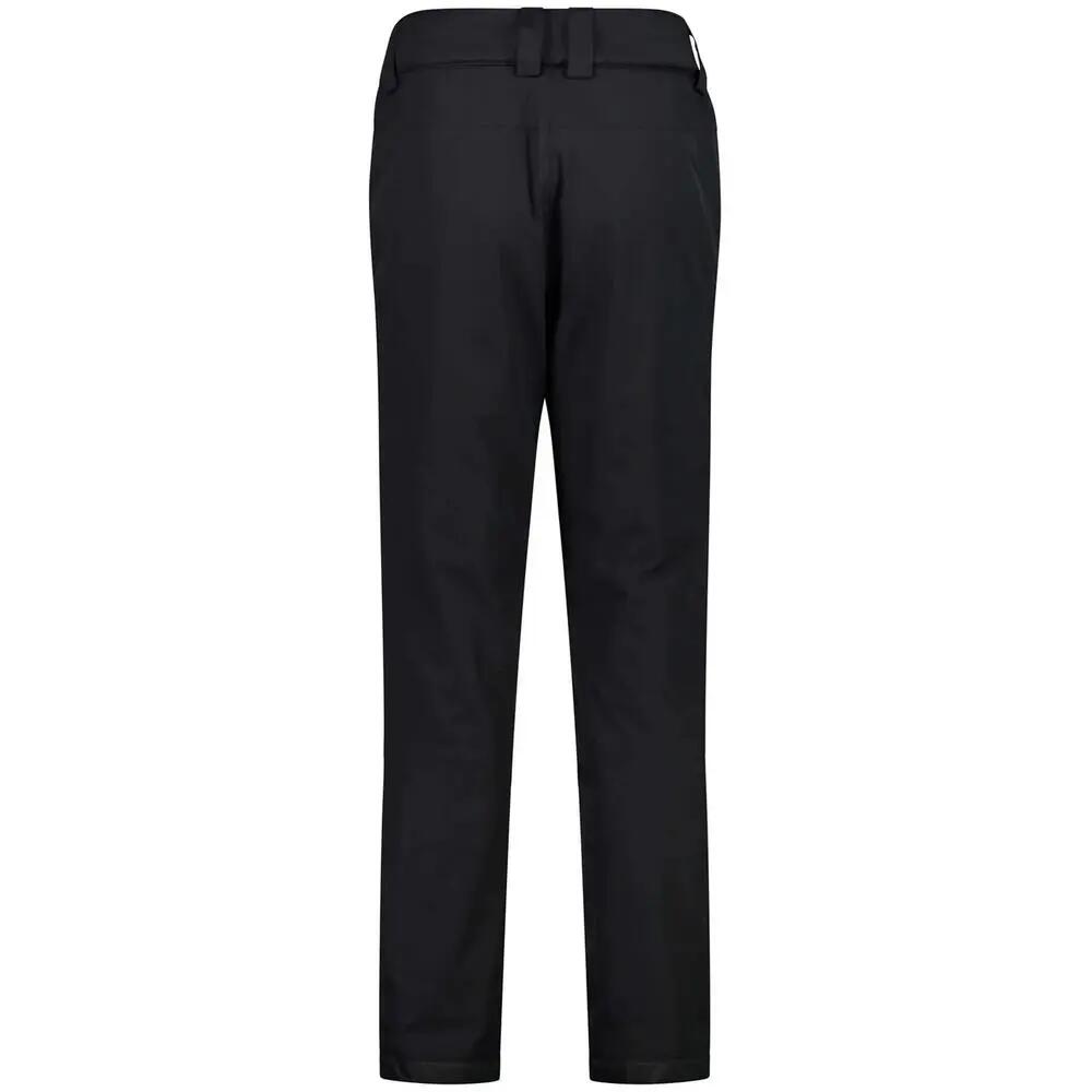 Calças compridas Campagnolo para mulher em preto. 2/6
