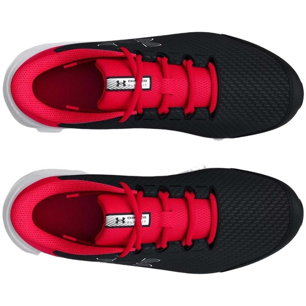 Ténis de corrida Under armour Charged pursuit para mulher em preto 2/2