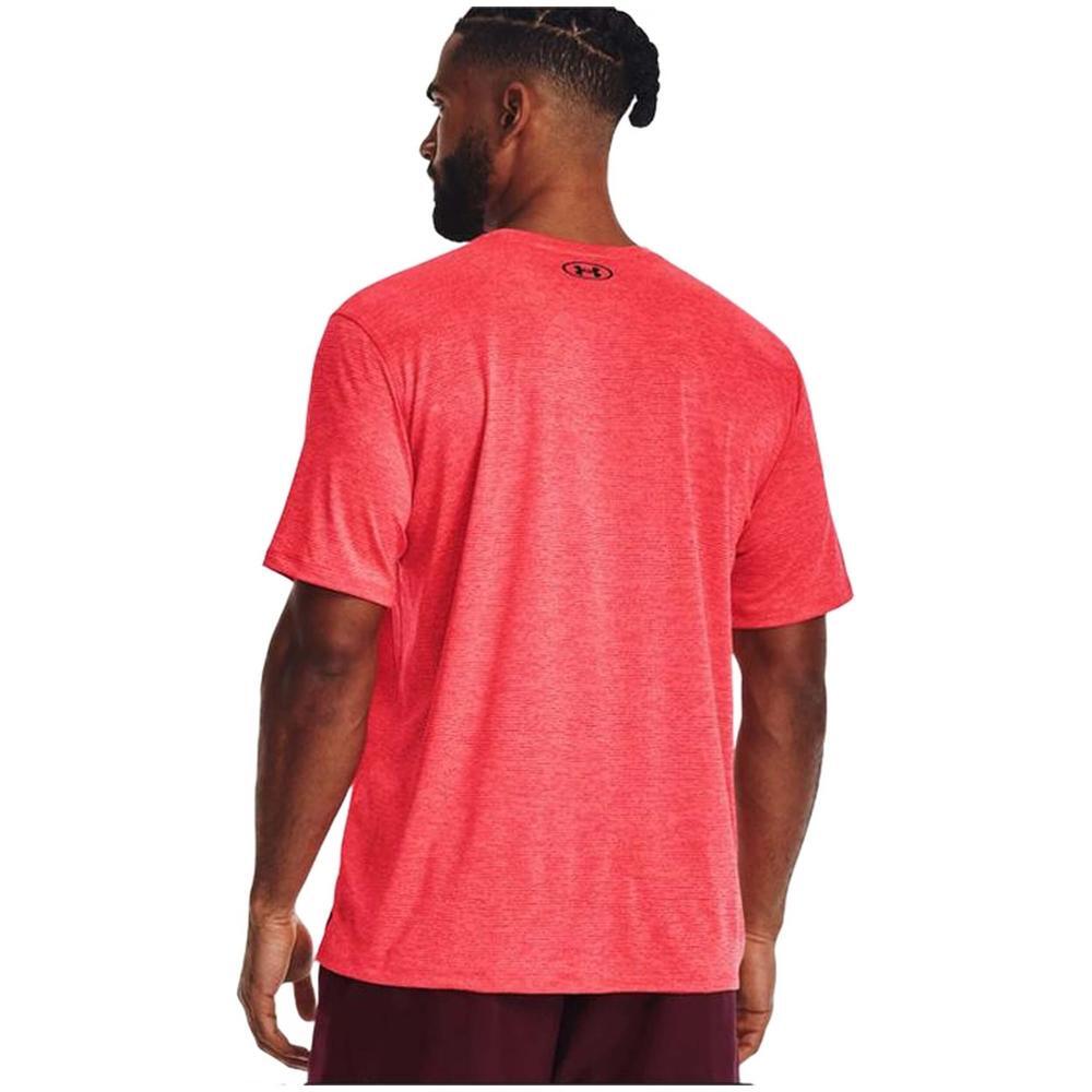 Camiseta de manga corta para hombre Under armour Tech vent en color rojo 4/5