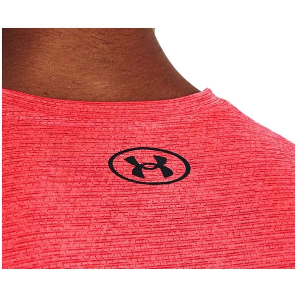 Camiseta de manga corta para hombre Under armour Tech vent en color rojo 5/5