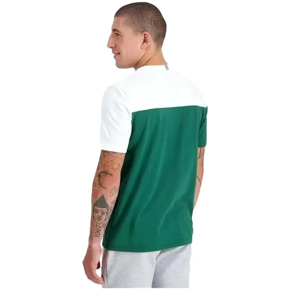 Le coq sportif Bat tee T-shirt de manga curta para homem em verde 2/5