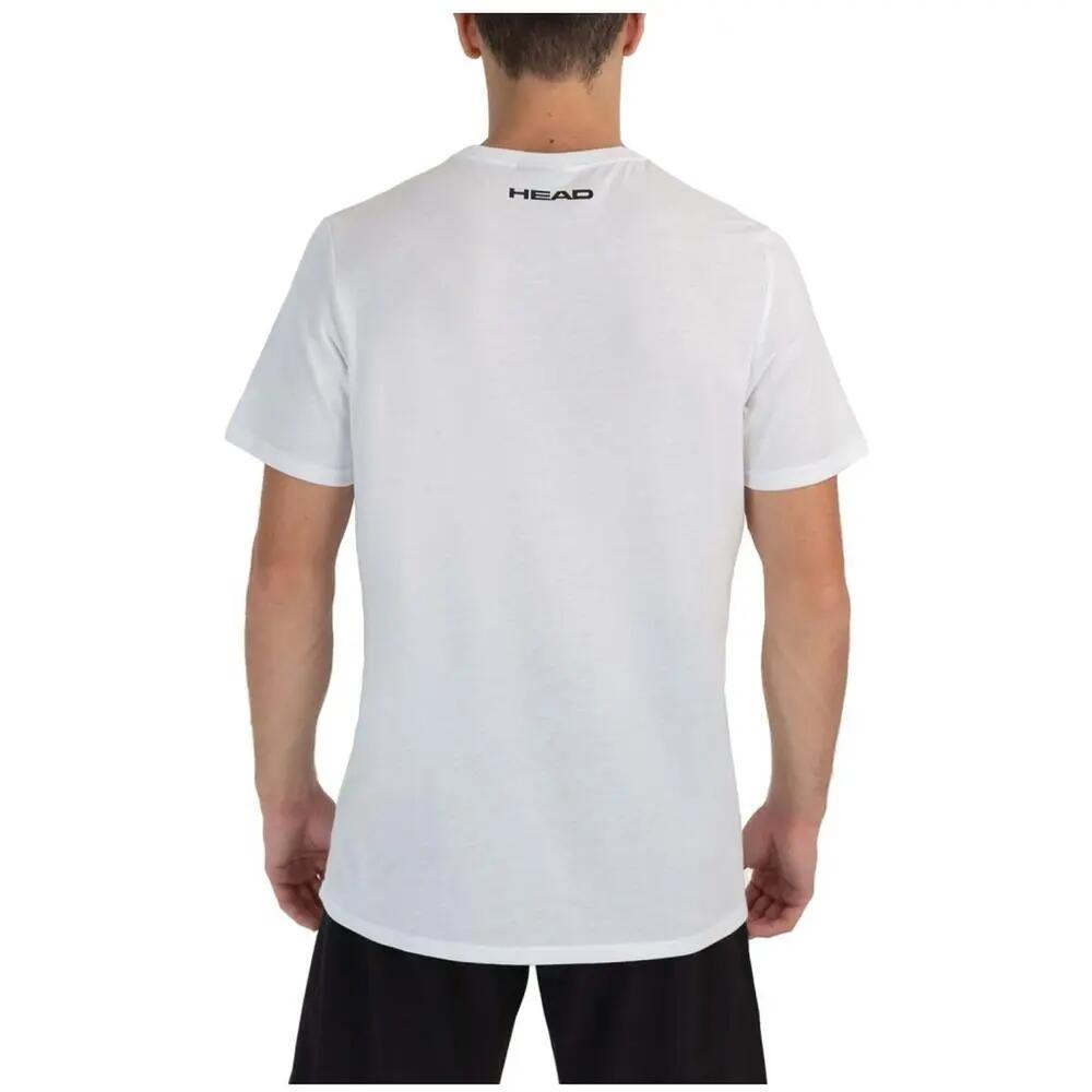 Camiseta de manga corta para hombre Head Button en color blanco 2/3