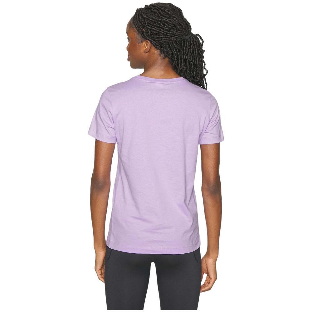 T-Shirt Femmes Champion Micro Logo American Classic violet 3/5