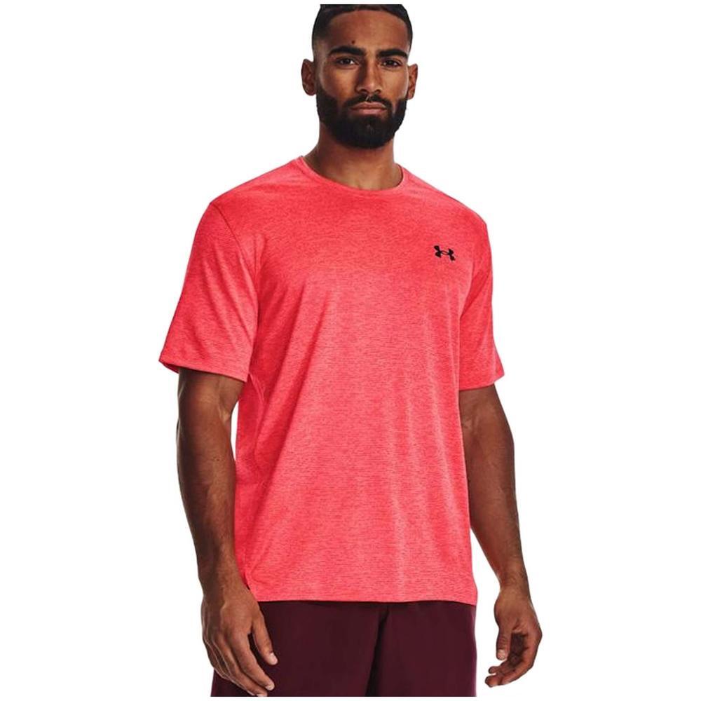 Camiseta de manga corta para hombre Under armour Tech vent en color rojo 3/5