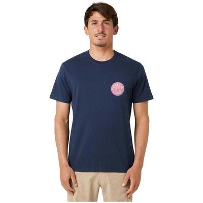 Camiseta de manga corta para hombre Rip curl Passage en color negro