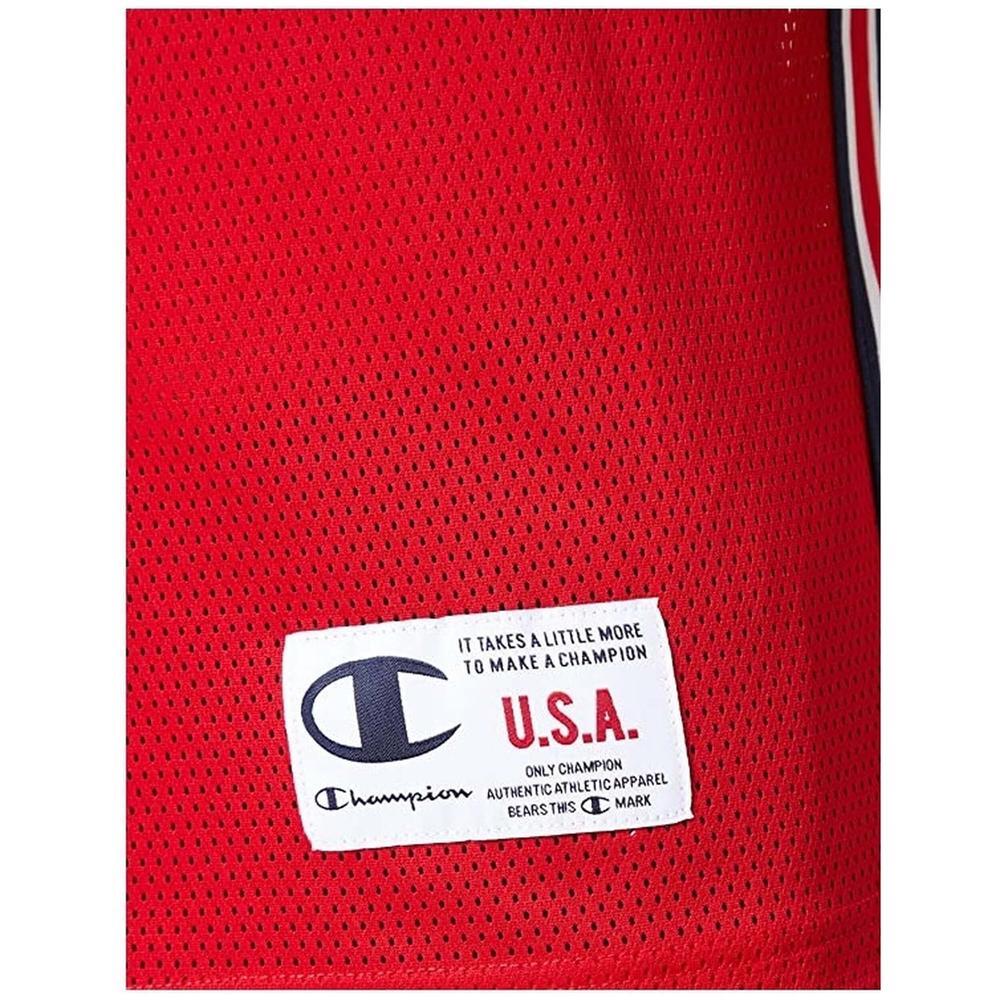 Camiseta de tirantes para hombre Champion en color rojo 3/3