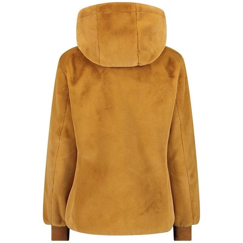 Chaqueta para mujer Campagnolo Fix hood en color amarillo