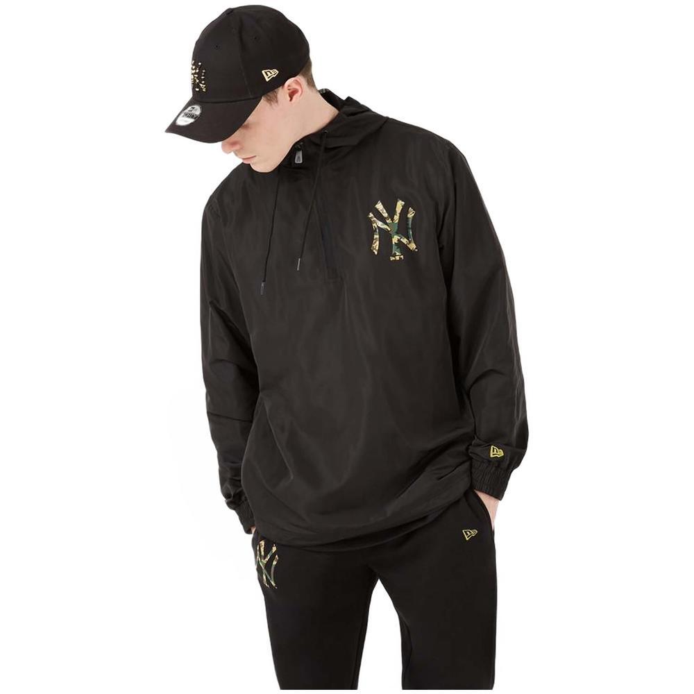 Chaqueta para hombre New era Sea infill print windbrekr neyyan en color negro 4/5