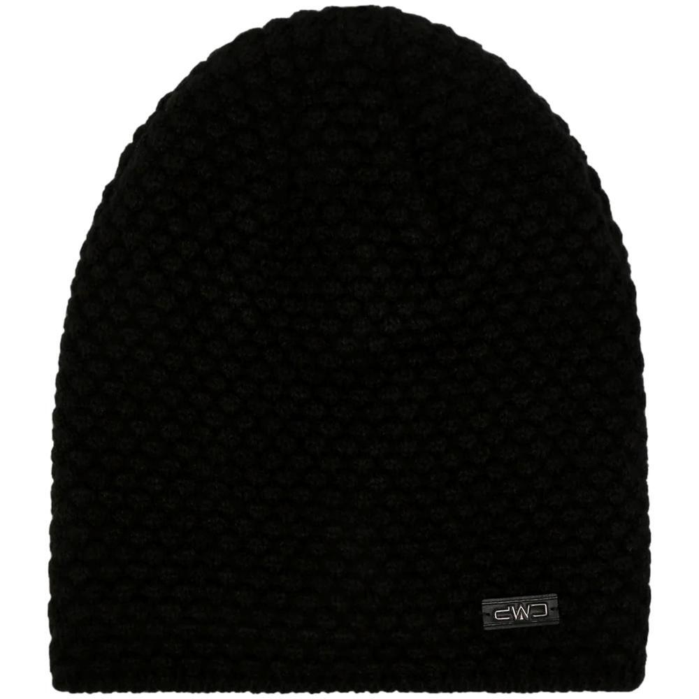 Gorro de malha Campagnolo para mulher em preto 1/2