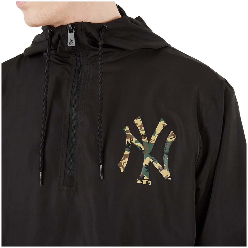 Chaqueta para hombre New era Sea infill print windbrekr neyyan en color negro 3/5
