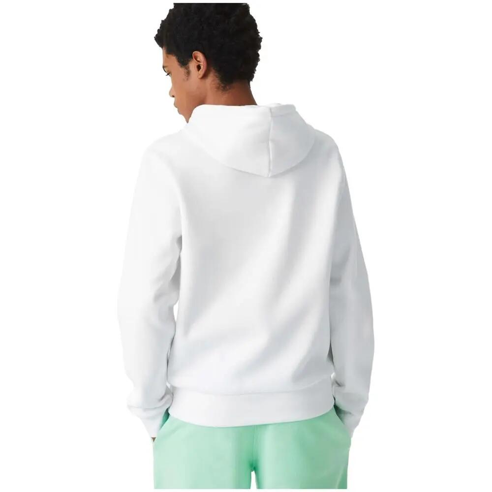 Camisola com capuz Lacoste para homem em branco 4/6
