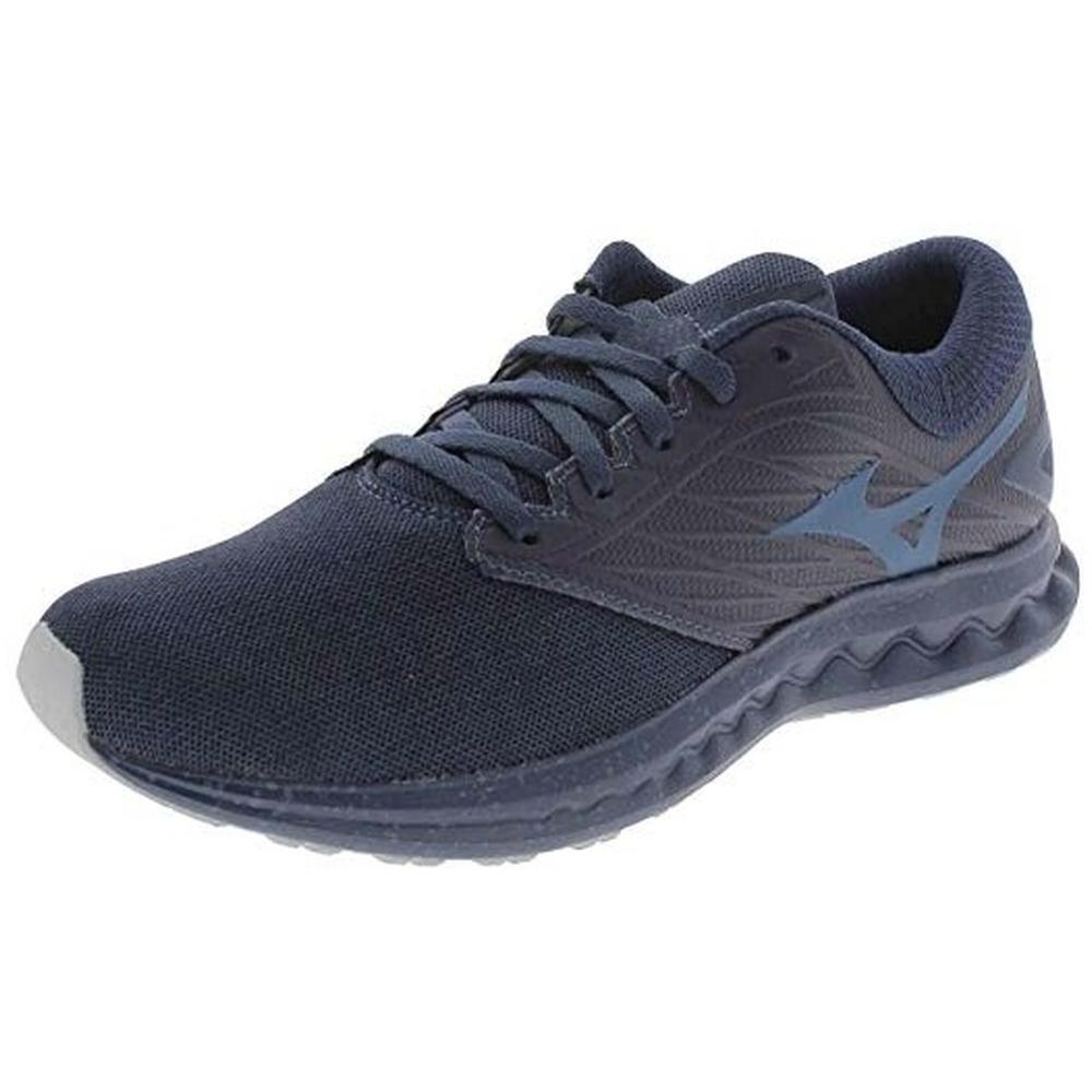 Zapatillas para hombre Mizuno Wave polaris en color azul 2/4