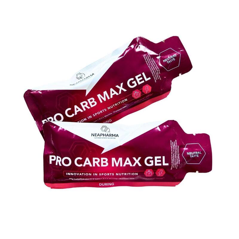 Gel énergétique Carb Max Energy gel 10x65g