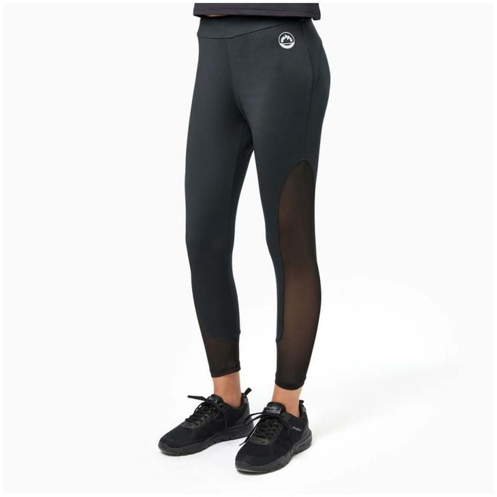 Pantalon largo para mujer J'hayber Race en color negro 3/4