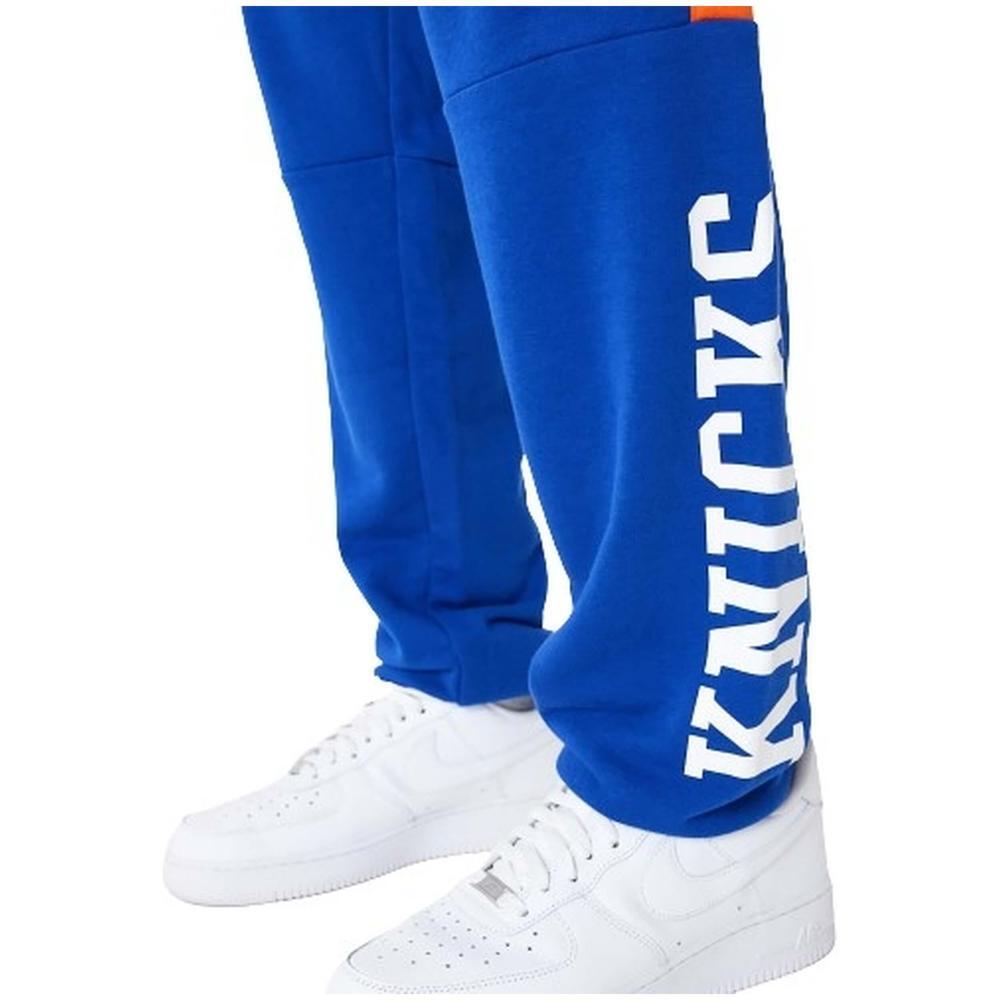 Pantalon largo para hombre New era New york knicks nba en color azul 4/5