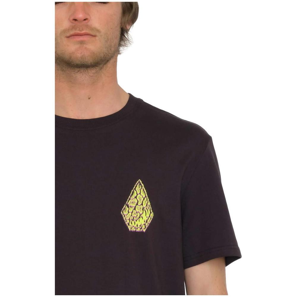 T-shirt de manga curta Tetsunori 2 para homem da Volcom em preto 3/5