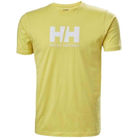 Camiseta de manga corta para hombre Helly hansen en color amarillo