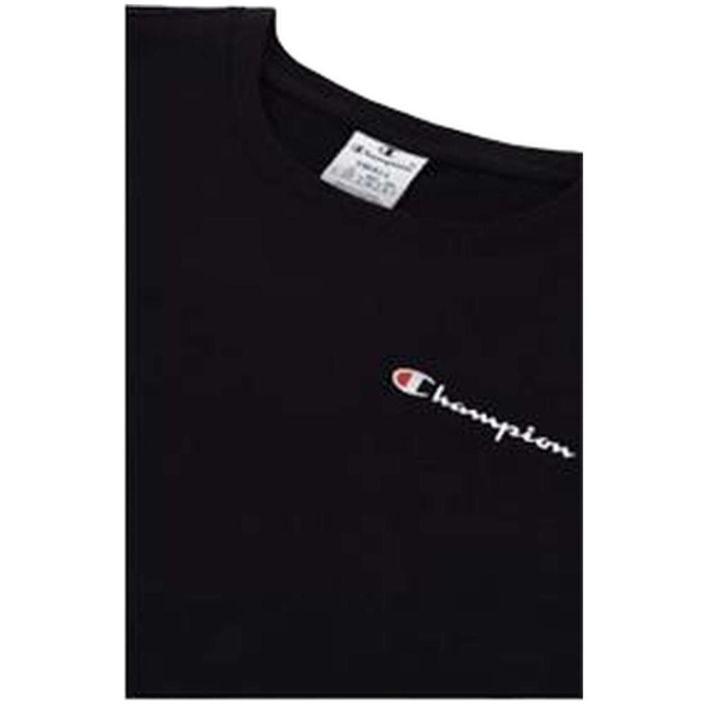 T-Shirt Femmes Champion Micro Logo noir 4/5