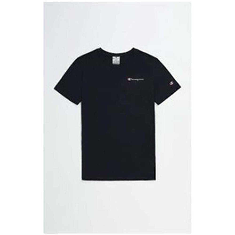 T-Shirt Femmes Champion Micro Logo noir 3/5