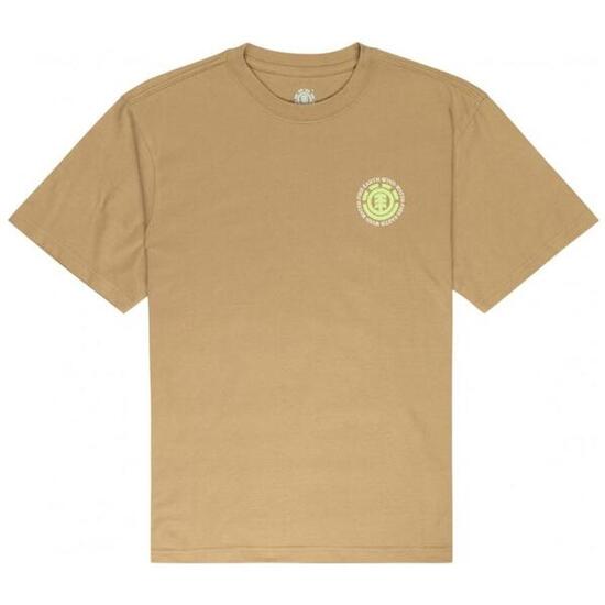 Maglia a maniche corte Element modello ELYZT00154-KHAK per uomini