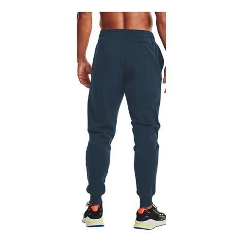 Under Armour Rival Fleece Jogger Herren Fitness Hose Sporthose 1357128 408 blau 4/7