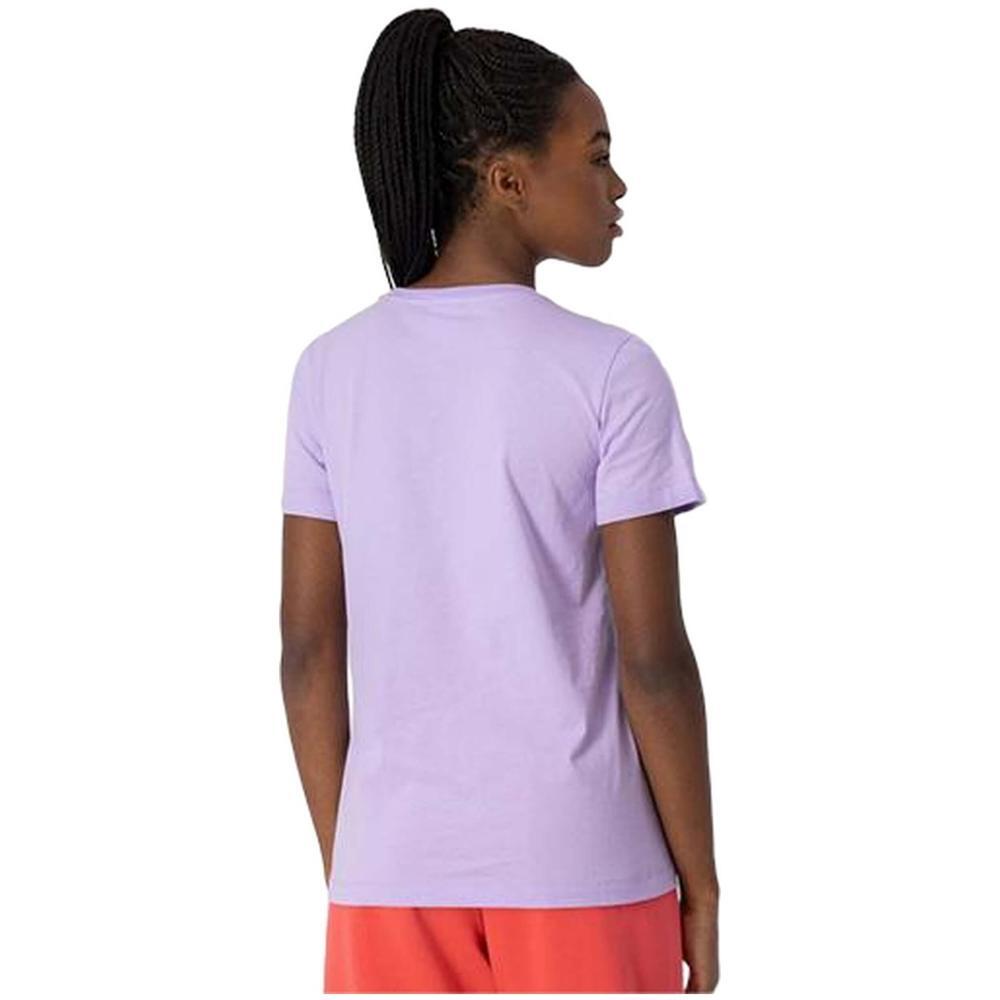 T-Shirt Femmes Champion Micro Logo American Classic violet 2/3