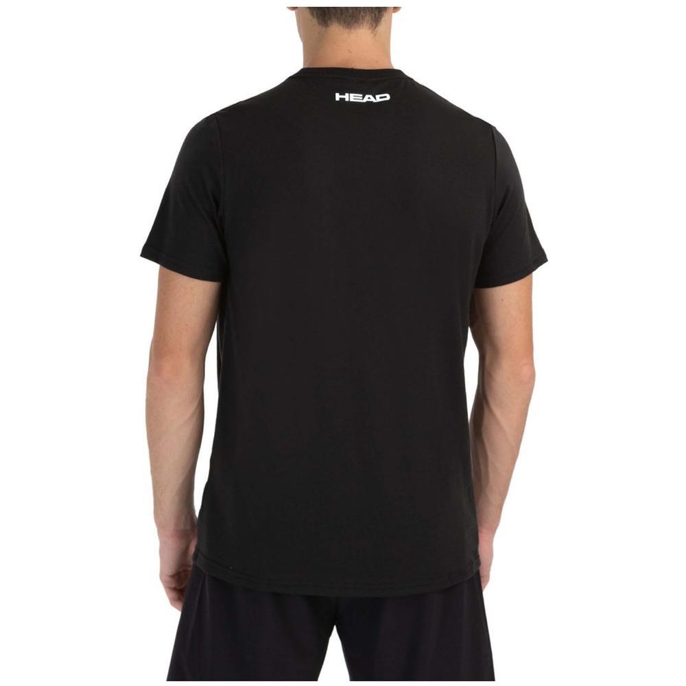 Camiseta de manga corta para hombre Head Button en color negro 2/3