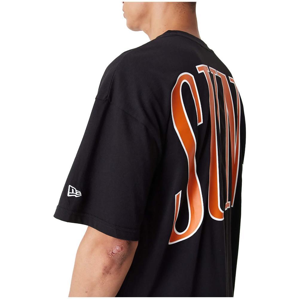 Camiseta de manga corta para hombre New era Phoenix suns en color negro 4/5