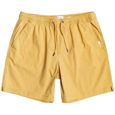 Pantalon corto para hombre Quiksilver Taxerws en color amarillo