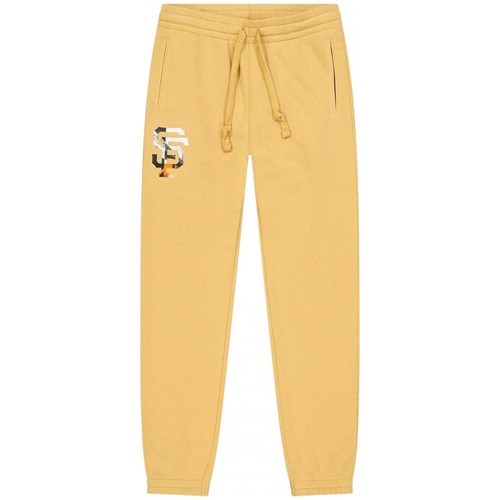 CHAMPION Pantalon largo para hombre Champion Puño elastico en color amarillo