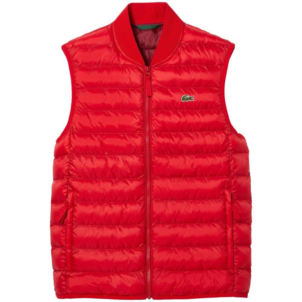 LACOSTE Colete Lacoste Blouson para homem, vermelho