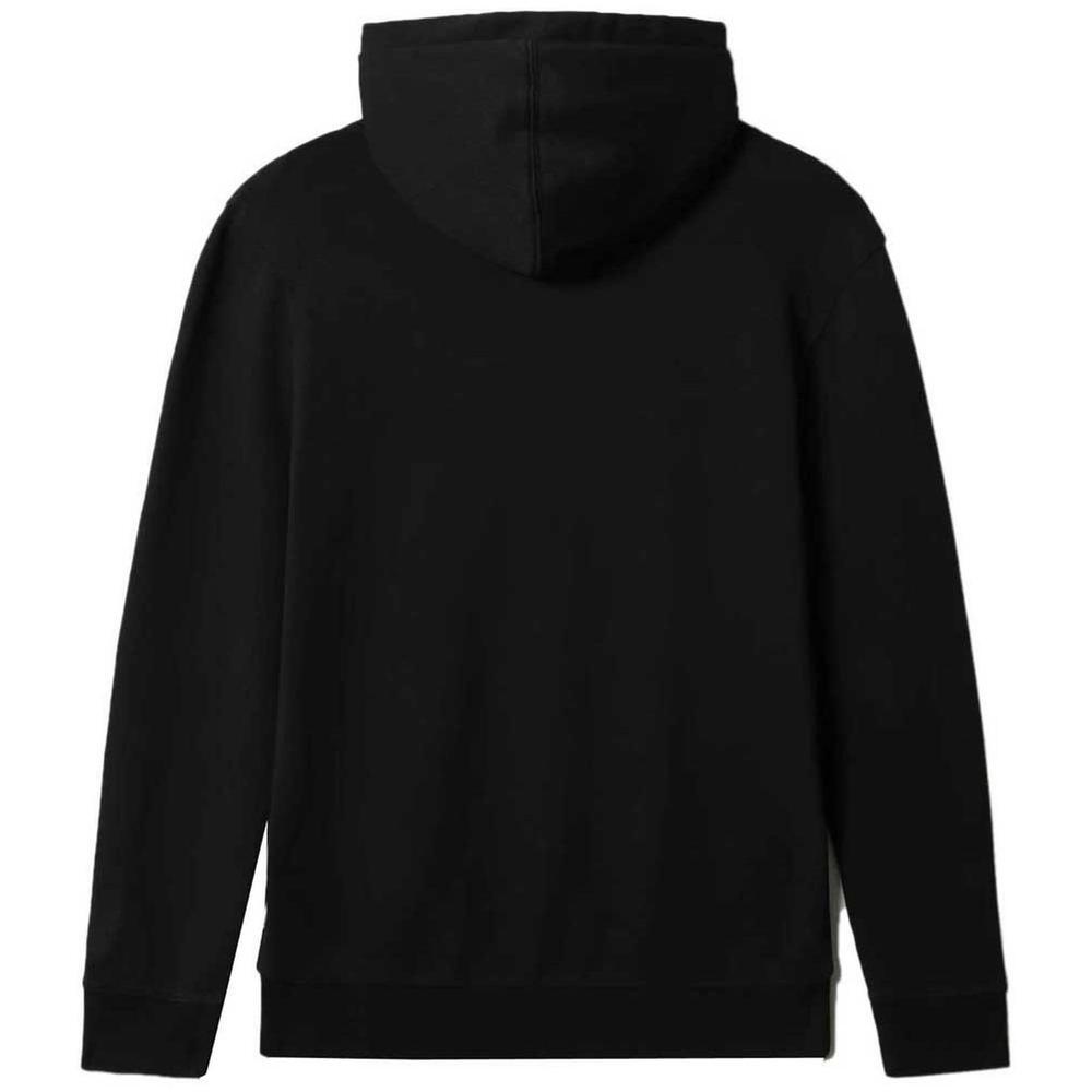 Sudadera con capucha para hombre Napapijri Burgee sum 3 en color negro 2/5