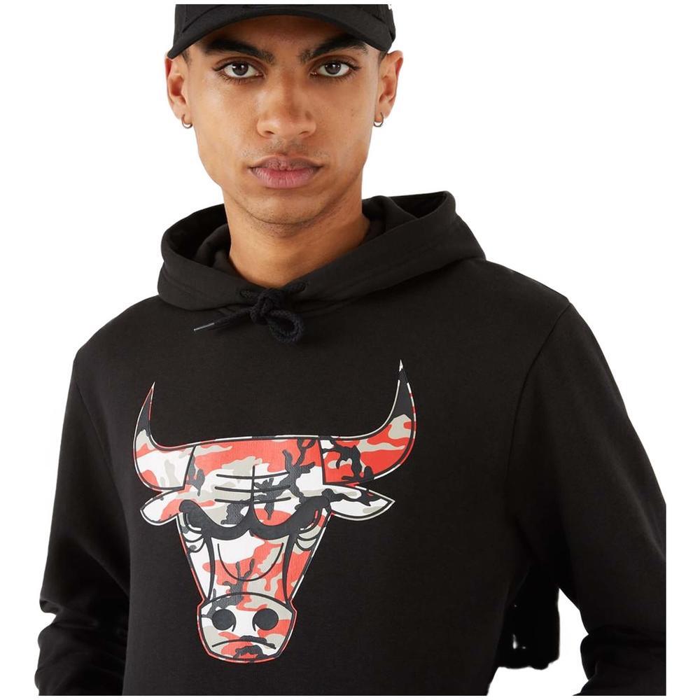 Sudadera para hombre New era Nba infill tm logo hdy chibul en color negro 3/4