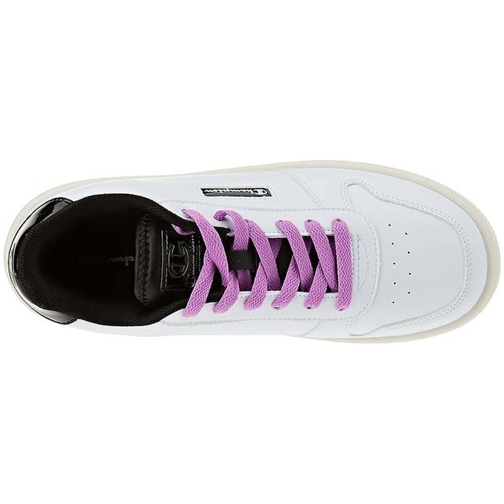 Sapatilhas Champion Low cut para mulher, em branco 3/4
