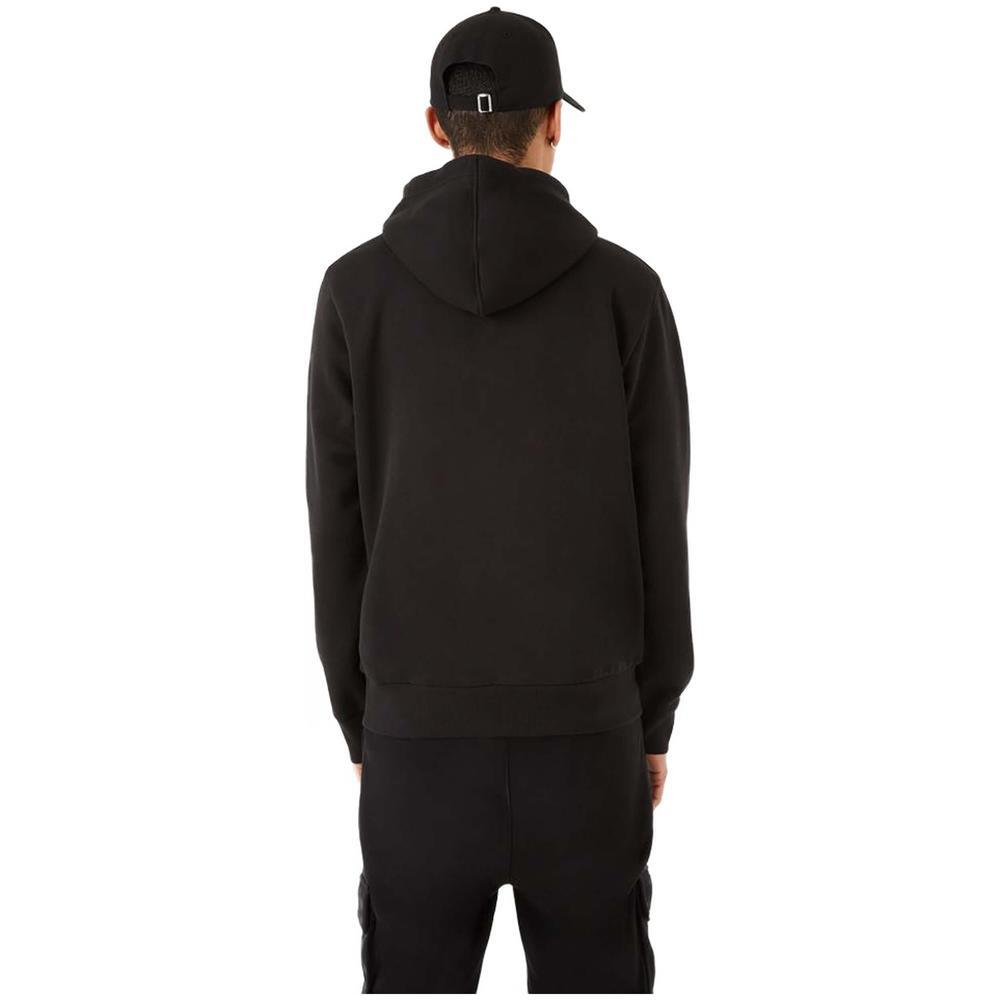 Sudadera para hombre New era Nba infill tm logo hdy chibul en color negro 2/4