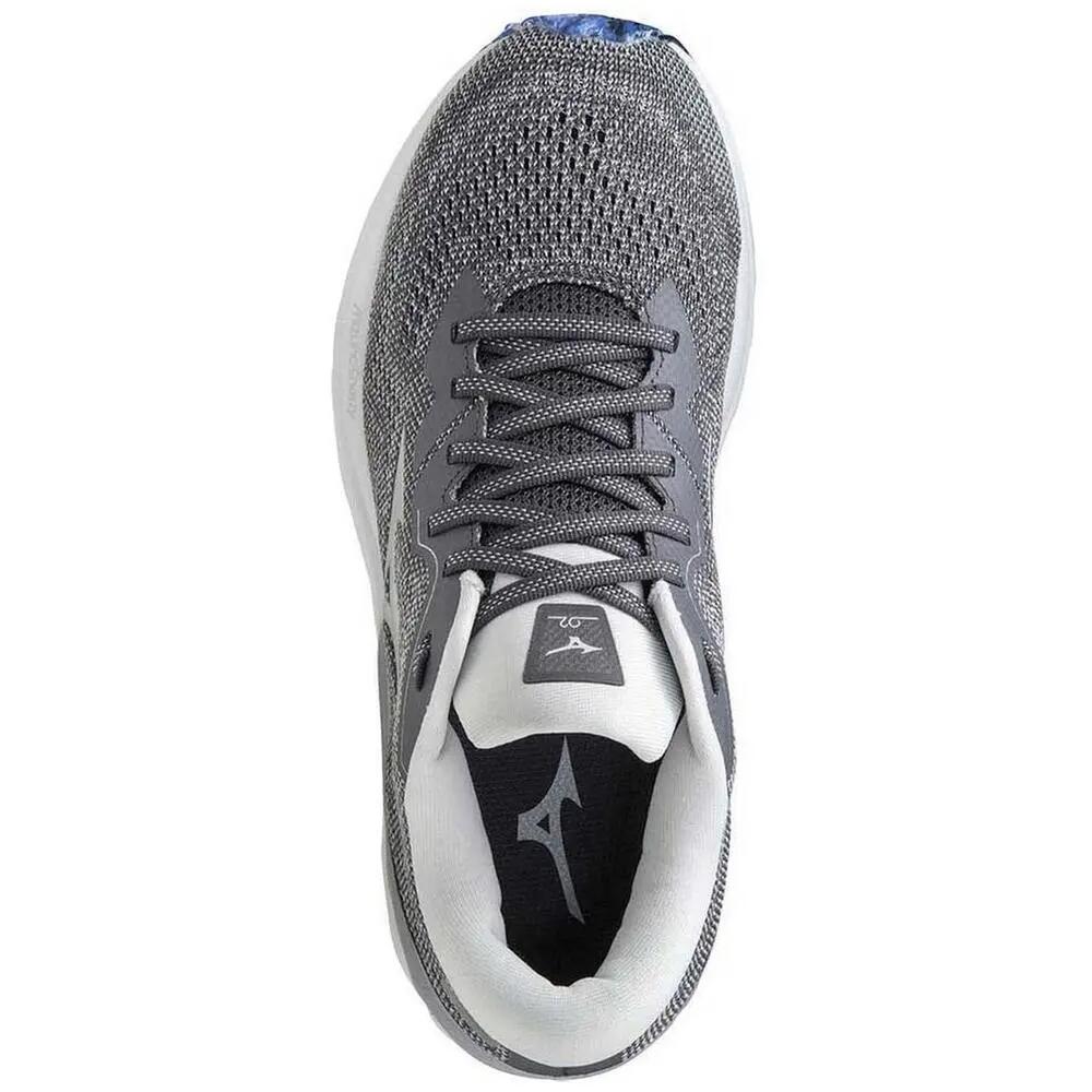 Zapatillas para mujer Mizuno Wave skyrise en color gris 3/5