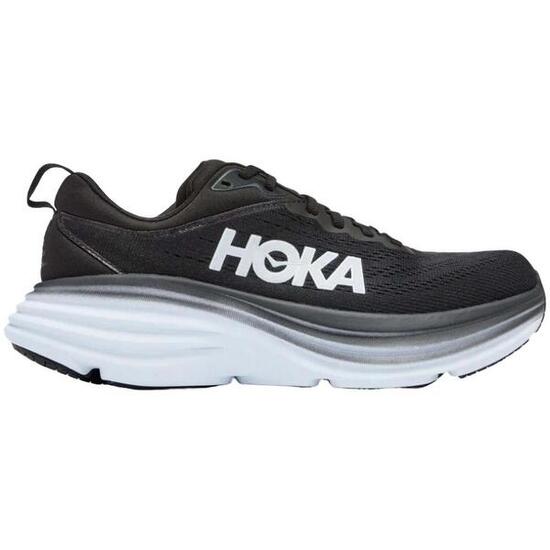 Hoka One One Bondi 8 Black White