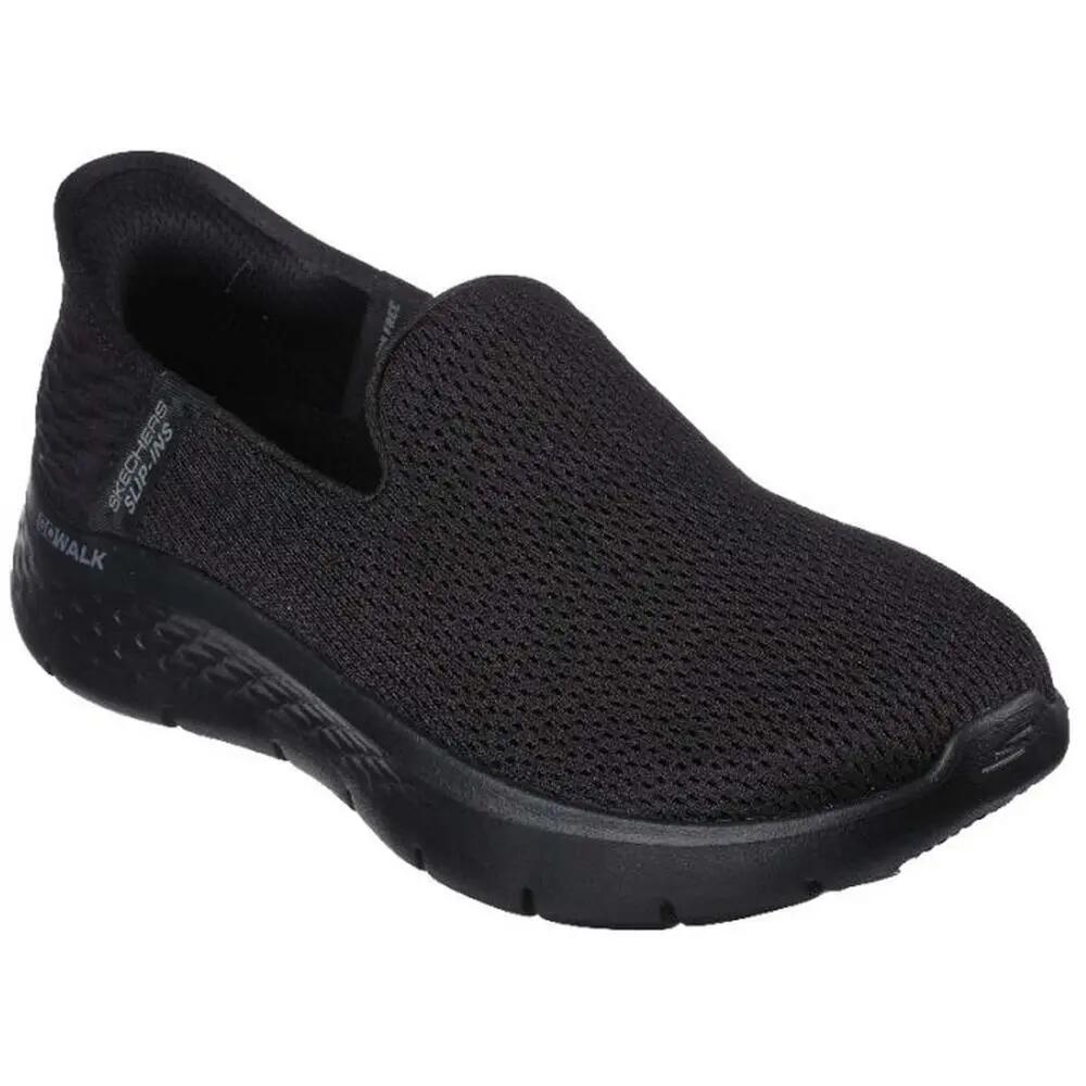 Dames Go Walk Flex Relish Trainers (Zwart) 1/6