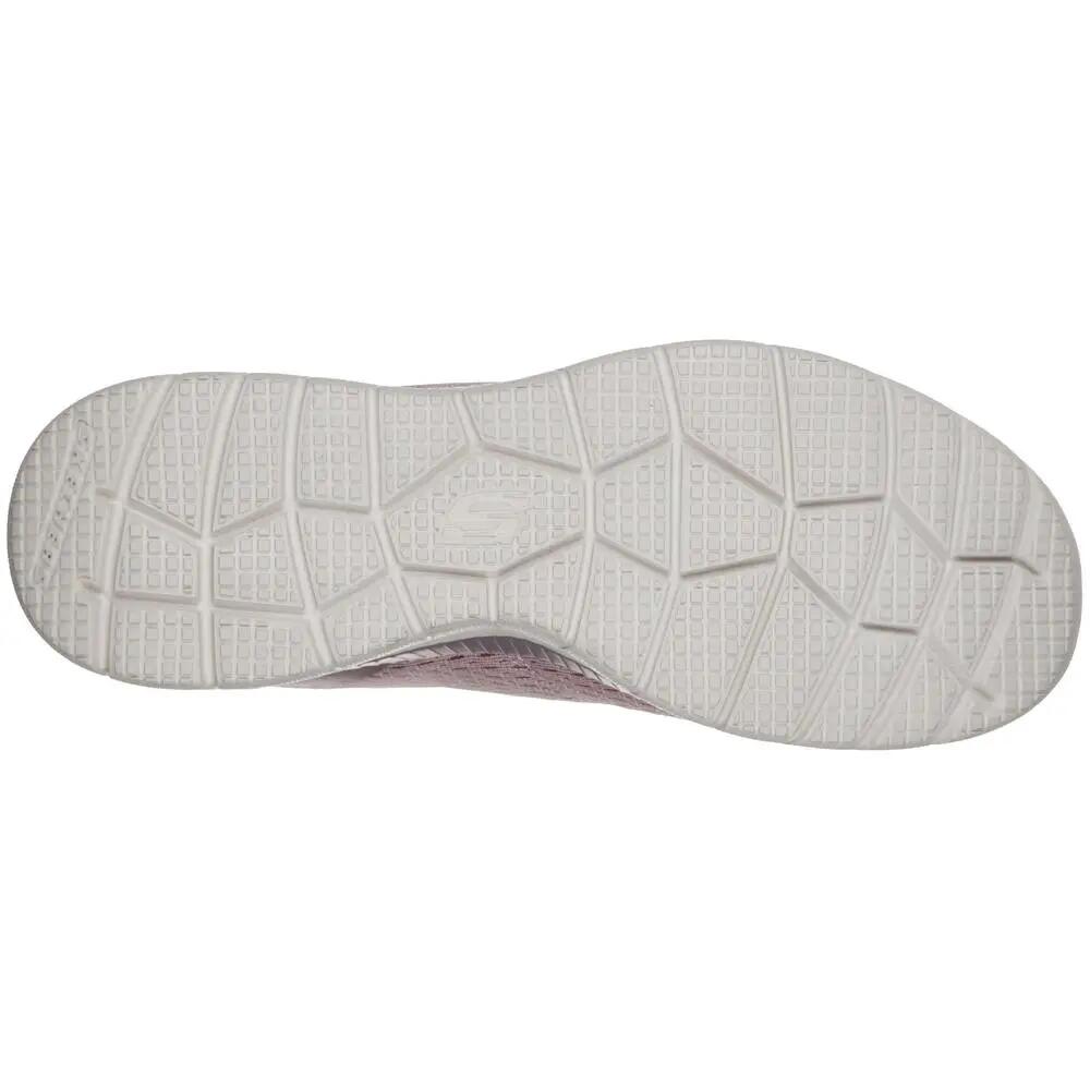 Zapatillas para mujer Skechers en color morado 3/4