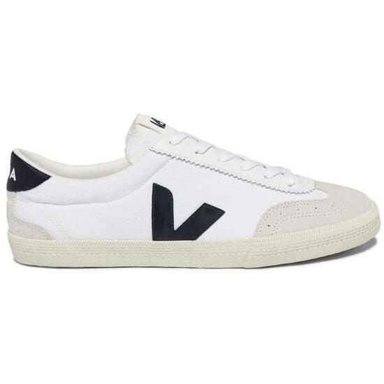 Baskets Veja Modèle Volley Canvas Couleur Blanc