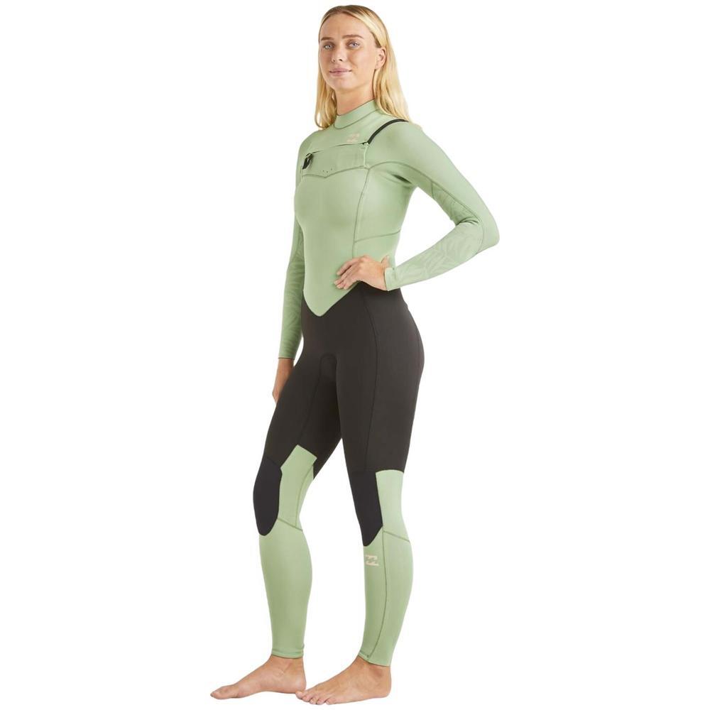Neopreno para mujer Billabong 32 synergy cz en color verde 3/3