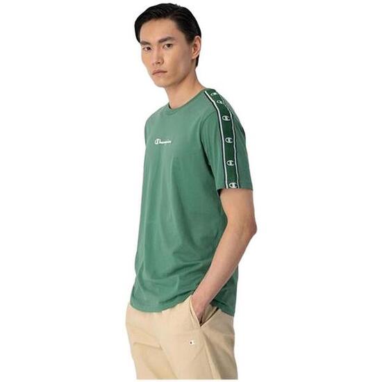 Camiseta de manga corta para hombre Champion en color verde