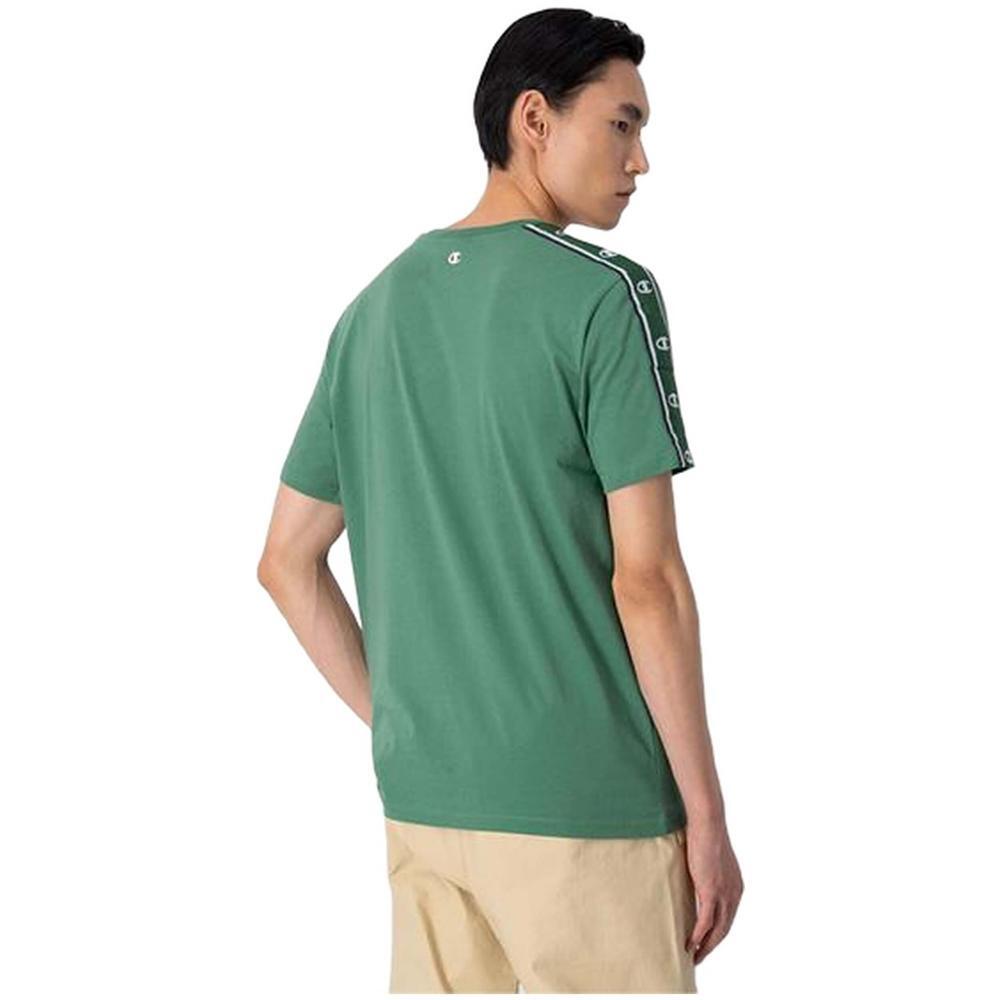 Camiseta de manga corta para hombre Champion en color verde 2/3