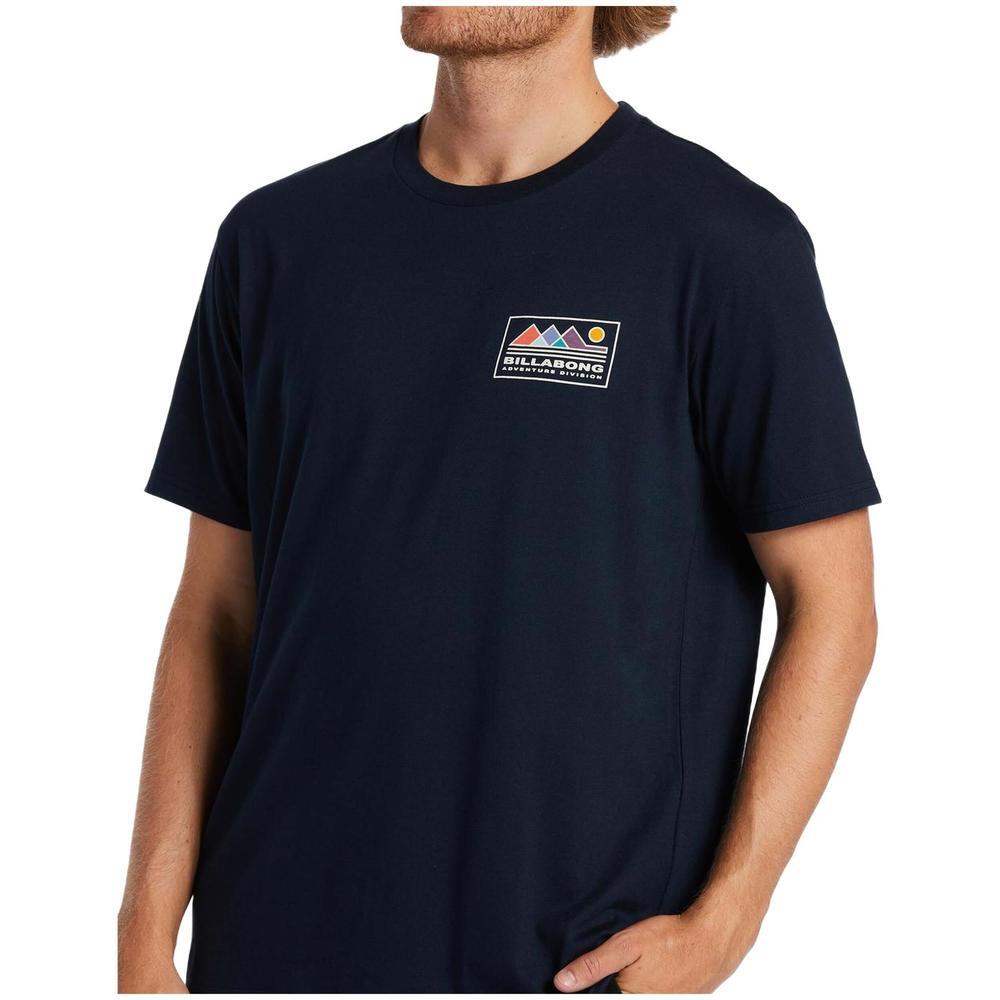 Camiseta de manga corta para hombre Billabong Range nvy en color azul 4/5