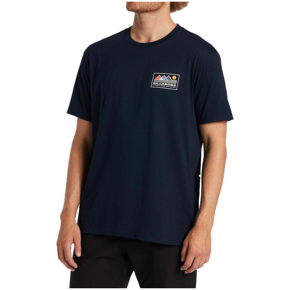 Camiseta de manga corta para hombre Billabong Range nvy en color azul 3/5