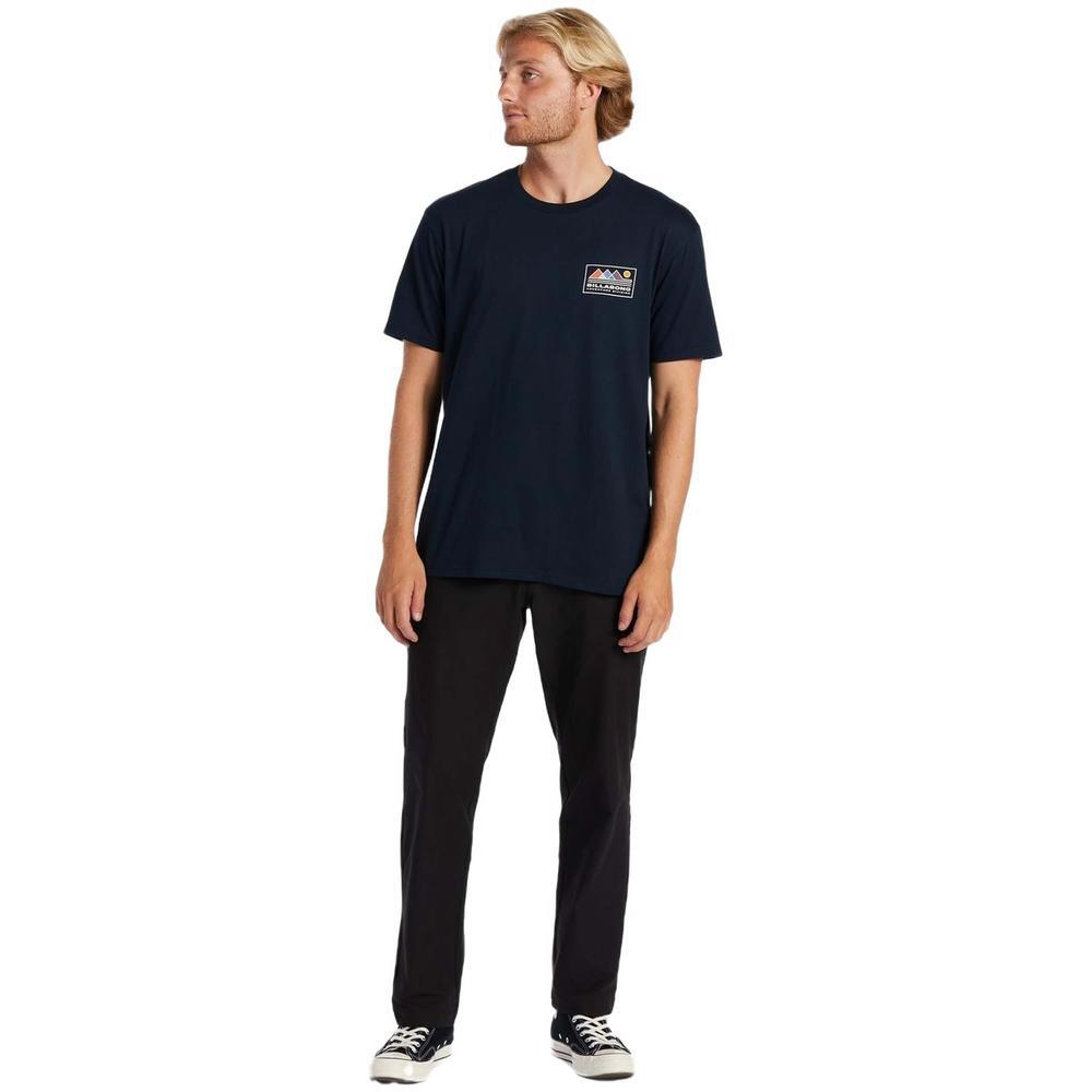 Camiseta de manga corta para hombre Billabong Range nvy en color azul 2/5