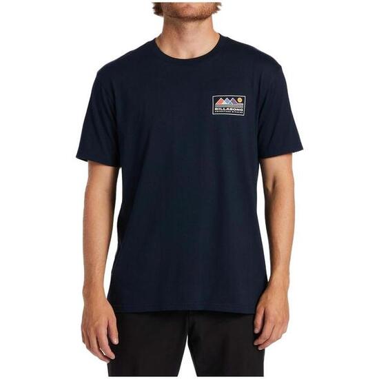 Camiseta de manga corta para hombre Billabong Range nvy en color azul