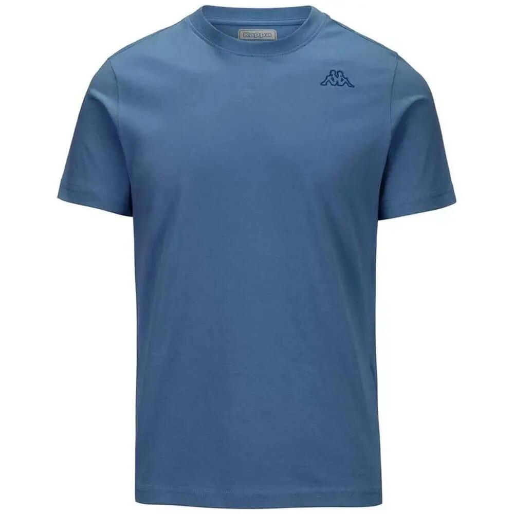 T-shirt manches courtes homme Cafers Slim bleu 2/2
