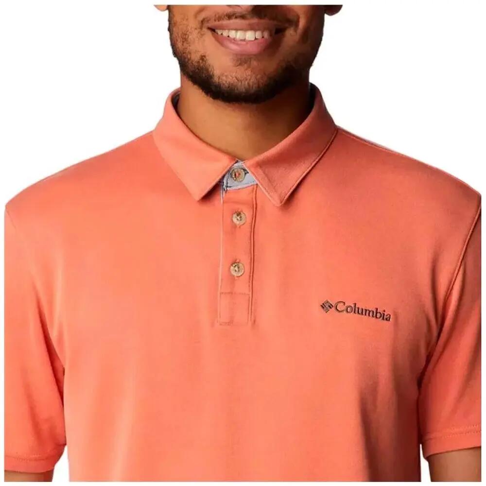 Camiseta de manga corta para hombre Columbia Abbigliamento en color naranja 4/4