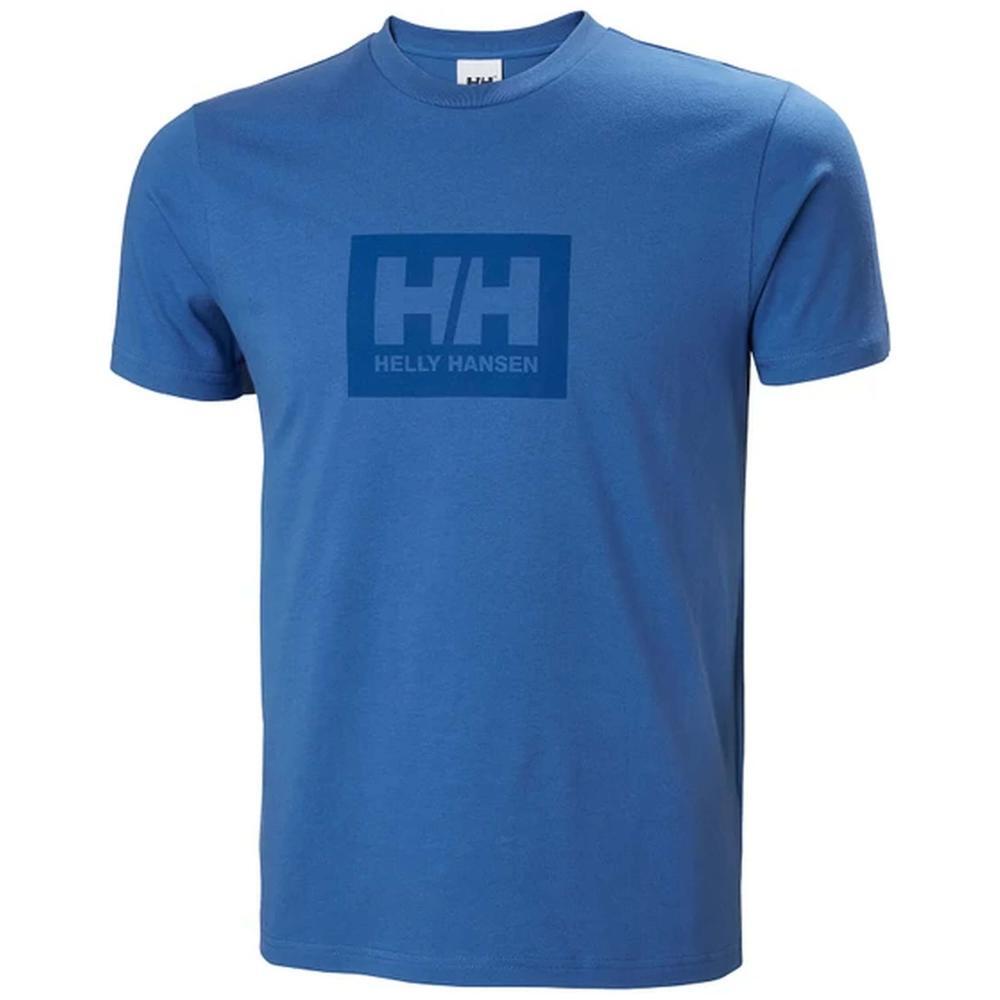 HELLY HANSEN Camiseta de manga corta para hombre Helly hansen Box en color azul